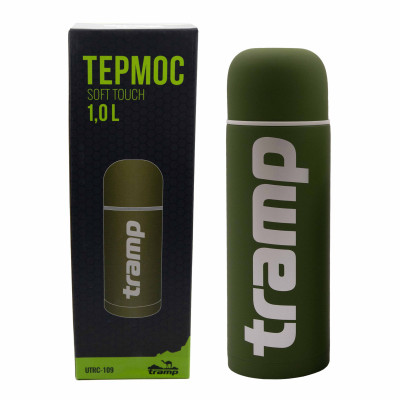 Термос TRAMP Soft Touch 1 л UTRC-109 Хакі Термос TRAMP Soft Touch 1 л UTRC-109 Хакі