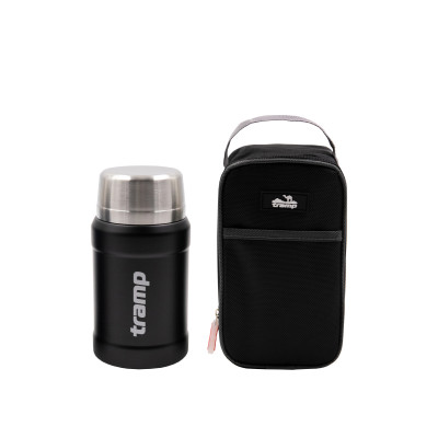 Термос TRAMP з широким горлом 800 мл в чохлі UTRC-132 Чорний Термос TRAMP з широким горлом 800 мл в чохлі UTRC-132 Чорний