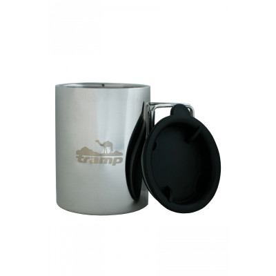 Термокружка TRAMP зі складаними ручками та поїлкою 400мл UTRC-137 метал