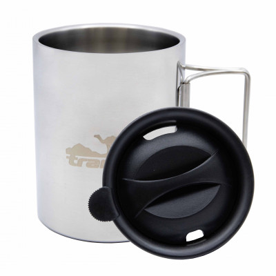 Термокружка TRAMP зі складаними ручками та поїлкою 500мл UTRC-142 метал Термокружка TRAMP зі складаними ручками та поїлкою 500мл UTRC-142 метал