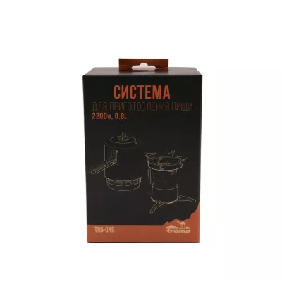 Система для приготування їжі Tramp 0,8л orange UTRG-049