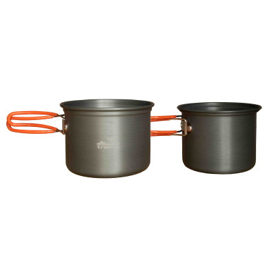 Набір посуду TRAMP з анодованого алюмінію на 1-2 персони 0,9/1,3л UTRC-075 Набір посуду TRAMP з анодованого алюмінію на 1-2 персони 0,9/1,3л UTRC-075