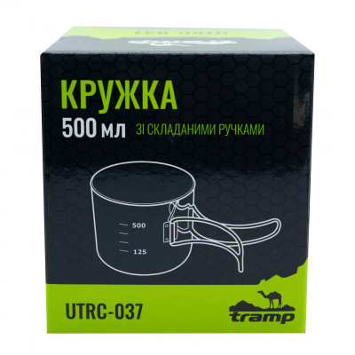 Кружка TRAMP зі складаними ручками 500мл UTRC-037 метал Кружка TRAMP зі складаними ручками 500мл UTRC-037 метал