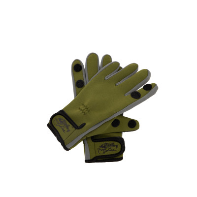 Рукавиці TRAMP Effort неопренові 1,5мм зелені/сірі UTRGB-002 XL