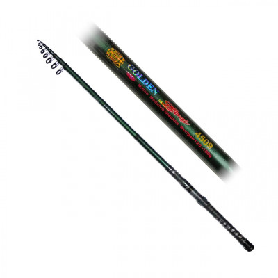 Спиннинг телескопический Guangwei Gold, 4,5м, 120-180g Спиннинг телескопический Guangwei Gold, 4,5м, 120-180g