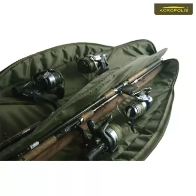 Чохол м'який для 4х вудилищ з котушками Acropolis ФД-24а