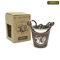 Чарка сувенірна мала в чохлі «I am a mushroom hunter» Acropolis SHM-1zg Чарка сувенірна мала в чохлі «I am a mushroom hunter» Acropolis SHM-1zg