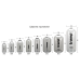Гермомішок TRAMP PVC transparent 10л UTRA-196 Гермомішок TRAMP PVC transparent 10л UTRA-196
