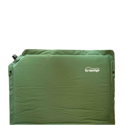 Килимок самонадувний Tramp  з можливістю зістібання, green, 188х66х5 UTRI-004