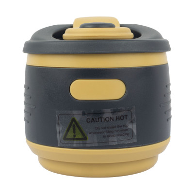 Кружка складана TRAMP силіконова з кришкою 350мл UTRC-082, Пісочний