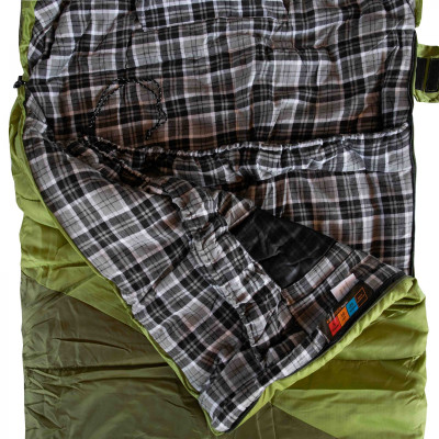 Спальний мішок Tramp Kingwood Long ковдра лівий dark-olive/grey 230/100 UTRS-053L Спальний мішок Tramp Kingwood Long ковдра лівий dark-olive/grey 230/100 UTRS-053L