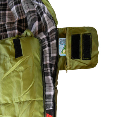 Спальний мішок Tramp Kingwood Long ковдра лівий dark-olive/grey 230/100 UTRS-053L Спальний мішок Tramp Kingwood Long ковдра лівий dark-olive/grey 230/100 UTRS-053L