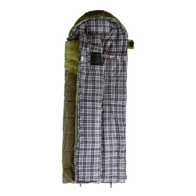 Спальний мішок Tramp Kingwood Regular ковдра лівий dark-olive/grey 220/80 UTRS-053R Спальний мішок Tramp Kingwood Regular ковдра лівий dark-olive/grey 220/80 UTRS-053R