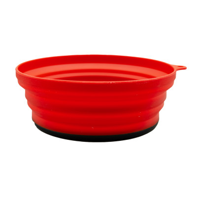 Тарілка TRAMP силіконова з пластиковим дном 550 мл UTRC-123, Терракотовий