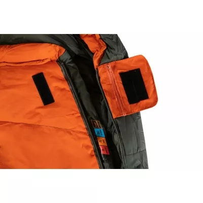 Спальний мішок Tramp Fjord Long кокон правий orange/grey 225/80-55 UTRS-049R Спальний мішок Tramp Fjord Long кокон правий orange/grey 225/80-55 UTRS-049R