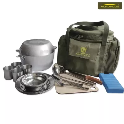 Набір для пікніка (посуд на 4 персони та термосумка) Acropolis СДП-4 Набір для пікніка (посуд на 4 персони та термосумка) Acropolis СДП-4
