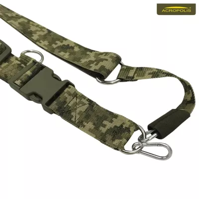 Ремінь для зброї тактичний 1-2 точковий  Acropolis РДЗ-1 (піксель)