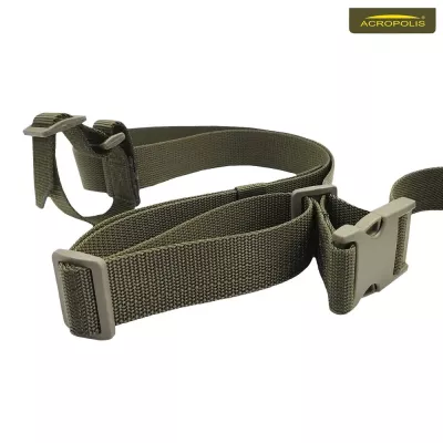 Ремінь для зброї тактичний триточковий Acropolis РТЗ-1 (олива)