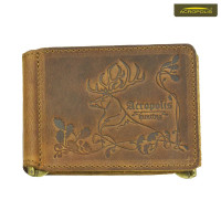 Затискач для грошей шкіряний Acropolis АГ-1