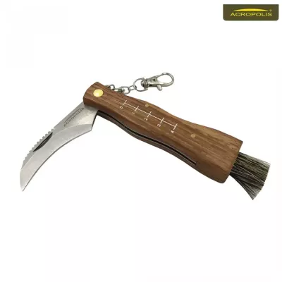 Ніж грибника з чохлом та точилкою Acropolis НГ-3