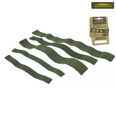 Набір еластичних стрічок-стяжок для речей (5шт) Acropolis ФР-1