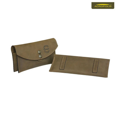 Шкіряний чохол на пояс для двох смартфонів 5.5 - 6.5 дюймів Acropolis ЧТ-3