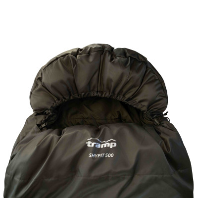 Спальний мішок Tramp Shypit 500XL ковдра з капюш лівий olive 220/100 UTRS-062L Спальний мішок Tramp Shypit 500XL ковдра з капюш лівий olive 220/100 UTRS-062L