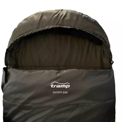 Спальний мішок Tramp Shypit 500XL ковдра з капюш правий olive 220/100 UTRS-062L Спальний мішок Tramp Shypit 500XL ковдра з капюш правий olive 220/100 UTRS-062L
