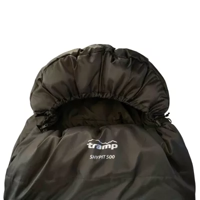 Спальний мішок Tramp Shypit 500XL ковдра з капюш правий olive 220/100 UTRS-062L Спальний мішок Tramp Shypit 500XL ковдра з капюш правий olive 220/100 UTRS-062L