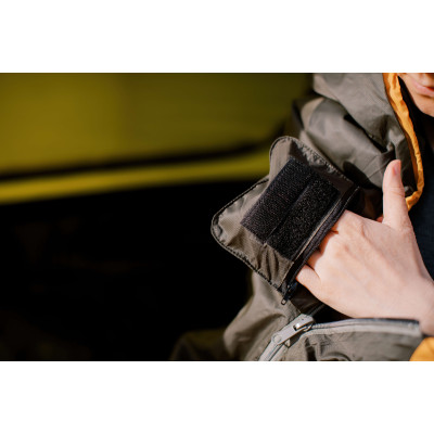 Спальний мішок  Tramp Windy Light кокон лівий yellow/grey 220/80-55 UTRS-055
