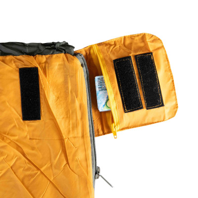 Спальний мішок Tramp Airy Light ковдра, лівий yellow/grey 190/80 UTRS-056 Спальний мішок Tramp Airy Light ковдра, лівий yellow/grey 190/80 UTRS-056