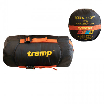 Спальний мішок Tramp Boreal Long кокон правий orange/grey 225/80-55 UTRS-061L Спальний мішок Tramp Boreal Long кокон правий orange/grey 225/80-55 UTRS-061L