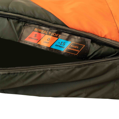 Спальний мішок Tramp Boreal Long кокон правий orange/grey 225/80-55 UTRS-061L Спальний мішок Tramp Boreal Long кокон правий orange/grey 225/80-55 UTRS-061L