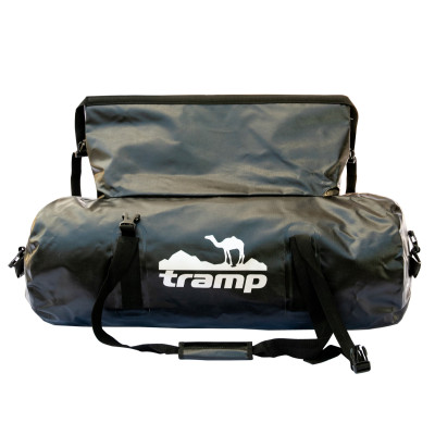 Гермосумка TRAMP PVC black 60л UTRA-205 Гермосумка TRAMP PVC black 60л UTRA-205