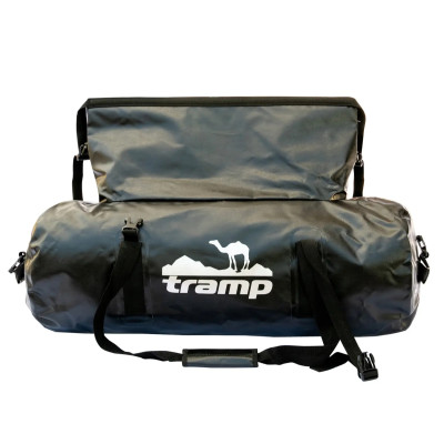 Гермосумка TRAMP PVC black 60л UTRA-205 Гермосумка TRAMP PVC black 60л UTRA-205