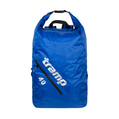 Герморюкзак TRAMP PVC Diamond Ripstop blue 40л UTRA-257 Герморюкзак TRAMP PVC Diamond Ripstop blue 40л UTRA-257