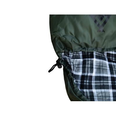 Спальний мішок Totem Ember Plus ковдра з капюш лівий olive 190/75 UTTS-014