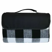 Килимок для пікніка акриловий 150х135см Чорний