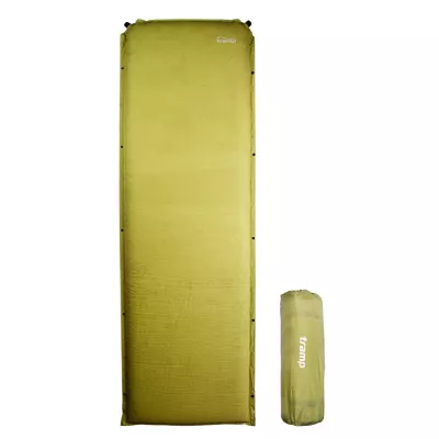 Килимок самонадувний Tramp комфорт з можливістю зістібання olive 190х65х9 UTRI-016