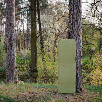 Килимок самонадувний Tramp комфорт з можливістю зістібання olive 190x60x3 UTRI-015