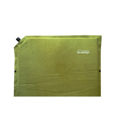 Килимок самонадувний Tramp комфорт з можливістю зістібання olive 190x60x3 UTRI-015