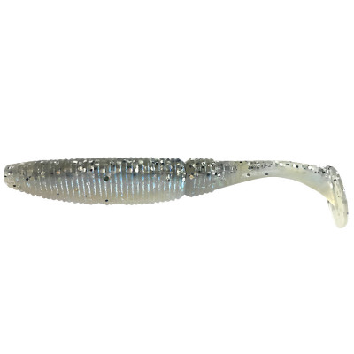 Силікон Nomura Rolling Shad (їстівний) 50мм 1гр. колір-043 (light blue silver glitter) 10шт