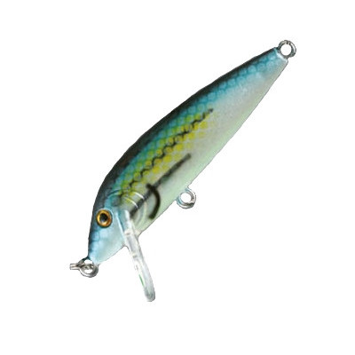 Воблер Nomura Shoutdown Minnow 50мм 3,1 гр. колір-166 (BLACK)