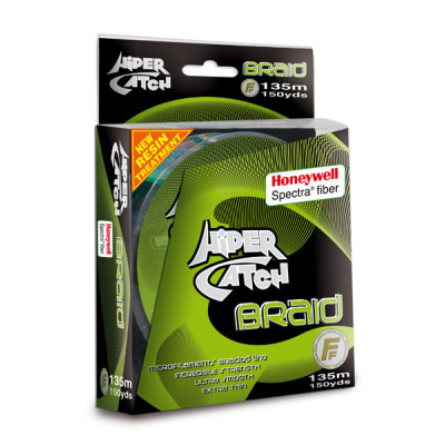 Шнур Lineaeffe Hiper Catch Spectra Braid 135м/150yds 0,150мм FishTest-14,00кг Light Grey Шнур Lineaeffe Hiper Catch Spectra Braid 135м/150yds 0,150мм FishTest-14,00кг Light Grey