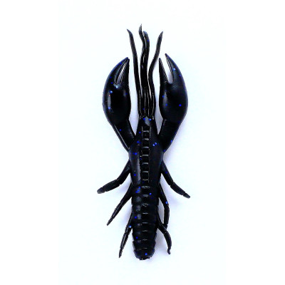 Силікон Nomura Real Craw (їстівний) 100мм 10.4гр. колір-095 (black green) 6шт