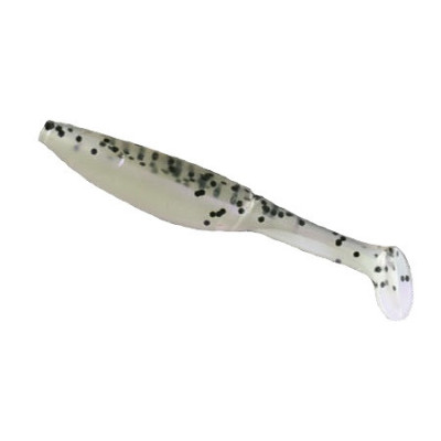 Силікон Nomura Grab Shad (їстівний) 75мм 3,5 гр. колір-003 (black dots back) 10шт