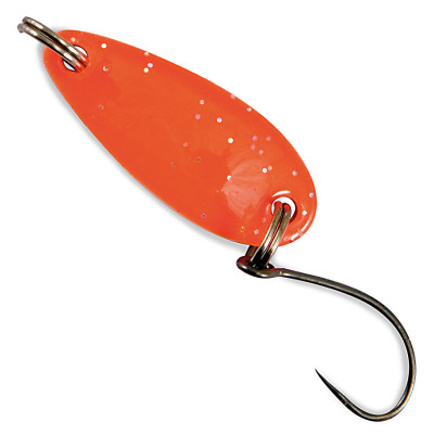 Блешня-коливалка Nomura Akira Trout 2,0гр. Fluo Orange Silver Glitter