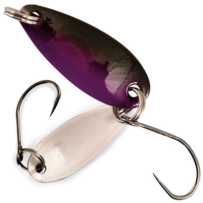 Блешня-коливалка Nomura Akira Trout 3,5гр. Black&Fuchsia&Pearl White