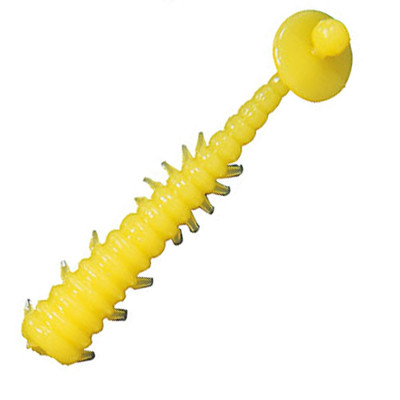 Силікон Nomura Aki (їстівний) 30мм 0,17 гр. колір-022 (fluo yellow) 12шт