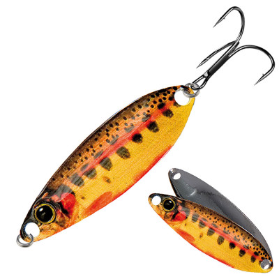 Блешня-коливалка Nomura Masuku Real Spoon 4см 4,9гр. Crazy Trout